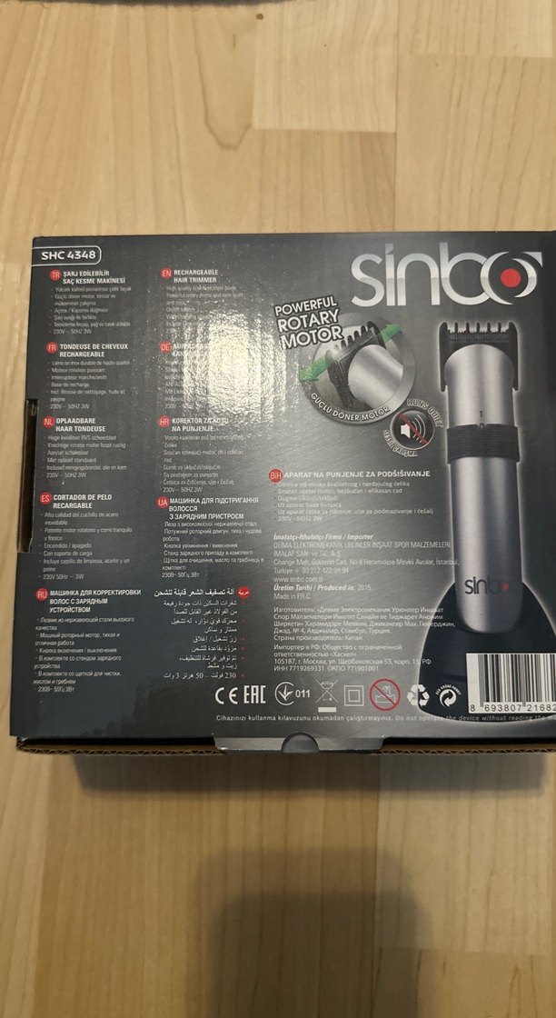 Şarj edilebilir saç kesme makinesi - Görsel 2