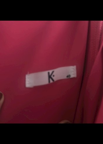 Pembe Drapeli Uzun Abiye Elbise - Görsel 5