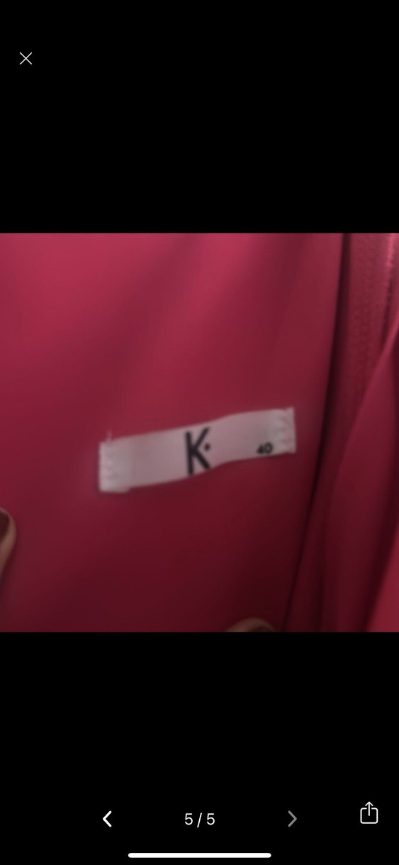 Pembe Drapeli Uzun Abiye Elbise - Görsel 5