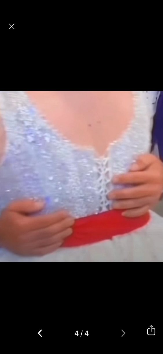 Uzun Kollu Straplez Prenses Gelinlik - Görsel 4