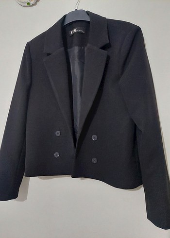 Siyah Kadın Blazer Ceket - Görsel 2