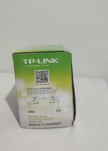 TP-LINK AV200 Nano Powerline Adaptör Başlangıç Kiti - Görsel 3