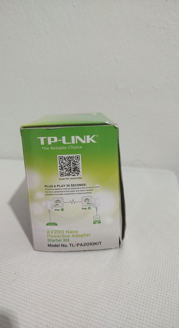 TP-LINK AV200 Nano Powerline Adaptör Başlangıç Kiti - Görsel 3