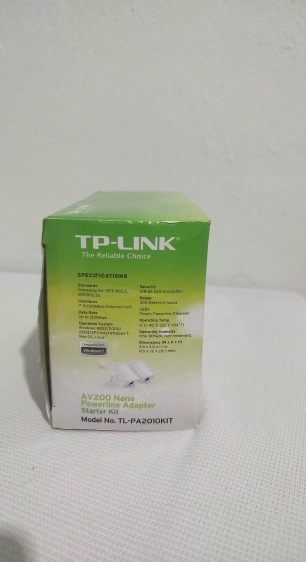 TP-LINK AV200 Nano Powerline Adaptör Başlangıç Kiti - Görsel 2
