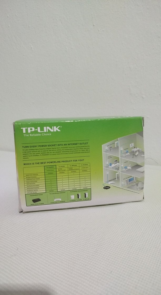 TP-LINK AV200 Nano Powerline Adaptör Başlangıç Kiti - Görsel 4