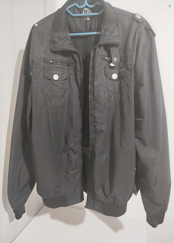 Düğmeli Siyah Erkek Midi Ceket - Görsel 2