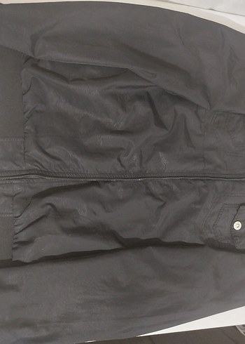 Düğmeli Siyah Erkek Midi Ceket - Görsel 4