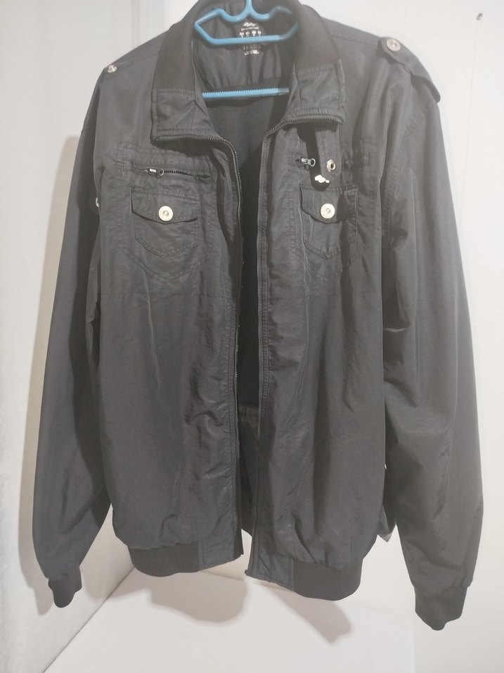 Düğmeli Siyah Erkek Midi Ceket - Görsel 2