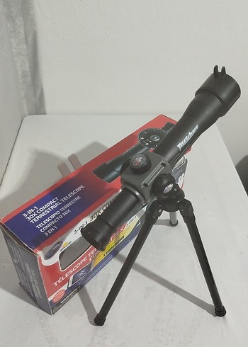 Kompakt Siyah 30x Teleskop - Görsel 3