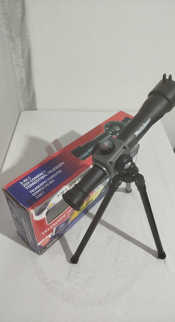 Kompakt Siyah 30x Teleskop - Görsel 2