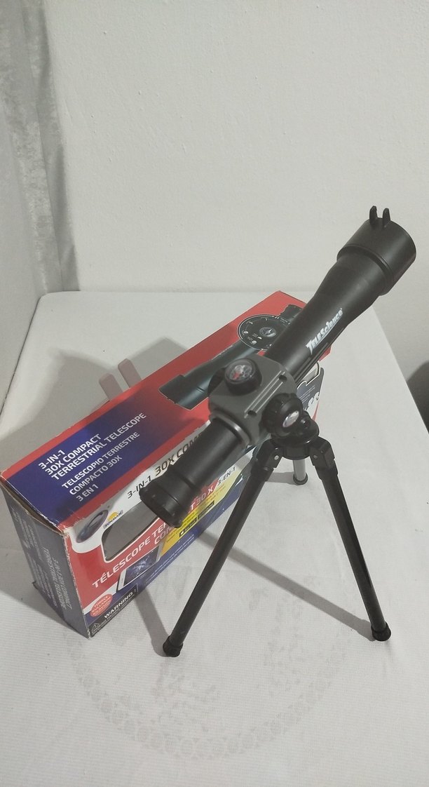 Kompakt Siyah 30x Teleskop - Görsel 3