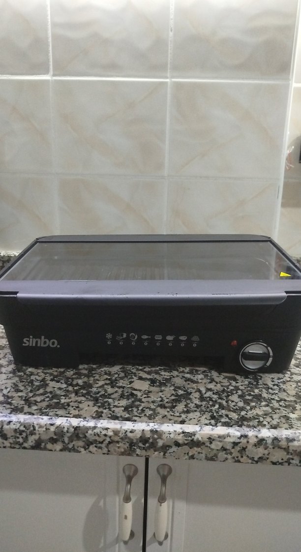 Sinbo Siyah Elektrikli Izgara - Görsel 2