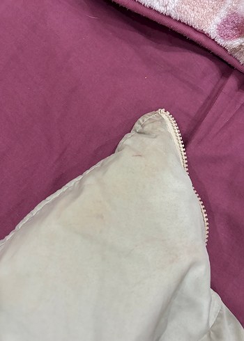 Bej Renkli Salaş Kadın Kışlık Mont - Görsel 4