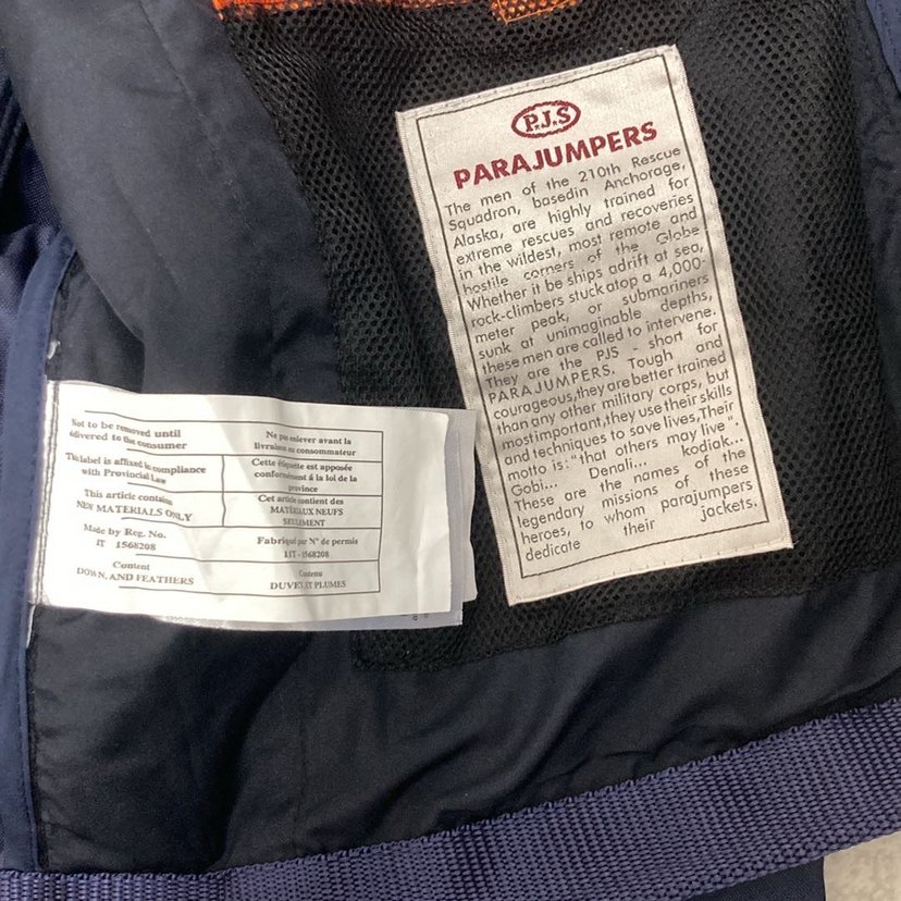 Erkek Lacivert Kapüşonlu Düğmeli Ceket - Görsel 5