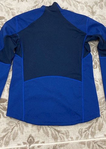 Mavi Fermuarlı Kadın Ceket - Görsel 5