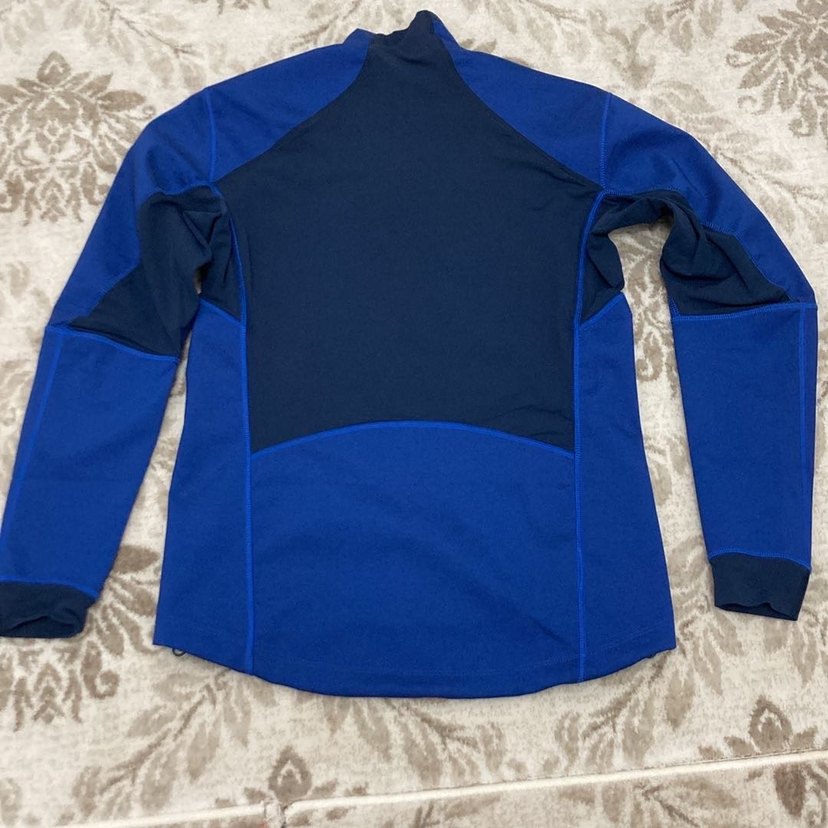 Mavi Fermuarlı Kadın Ceket - Görsel 5