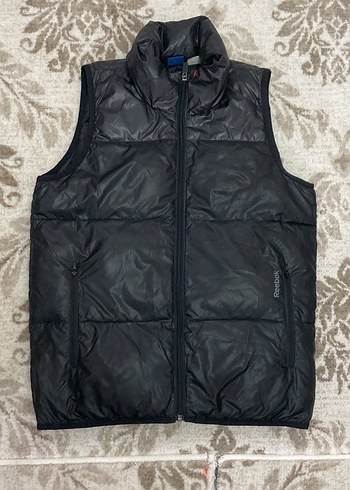 Erkek Siyah Fermuarlı Yüksek Yaka Kayak Yeleği - Görsel 2