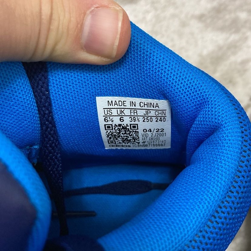 Adidas Lacivert Erkek Spor Ayakkabı - Görsel 5