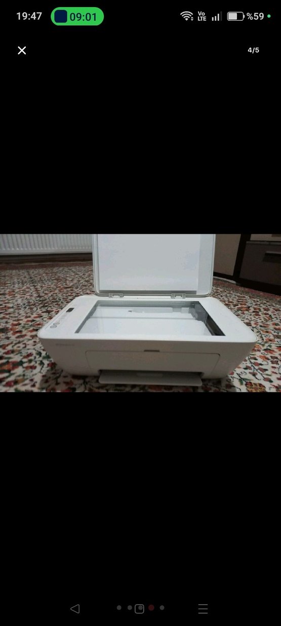 Beyaz Hafif Renkli Yazıcı hp yazıcı - Görsel 2