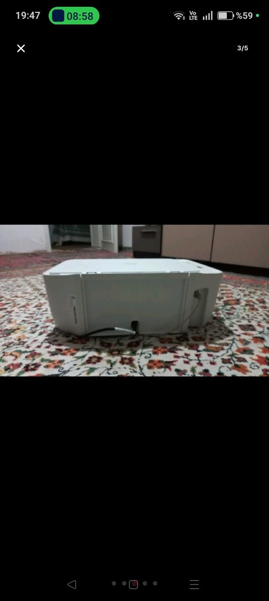 Beyaz Hafif Renkli Yazıcı hp yazıcı - Görsel 3