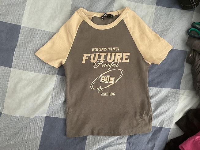 Defacto crop bluz