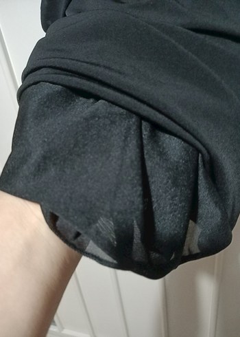  Omuzları Taşlı Şifon Astarlı abiye - Görsel 12