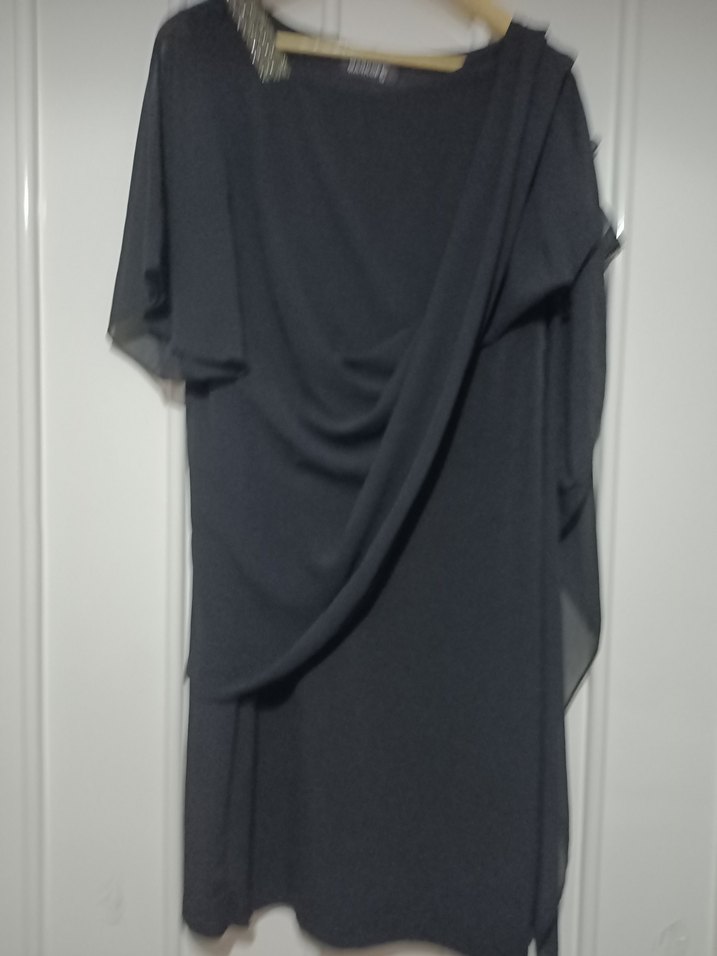  Omuzları Taşlı Şifon Astarlı abiye - Görsel 4