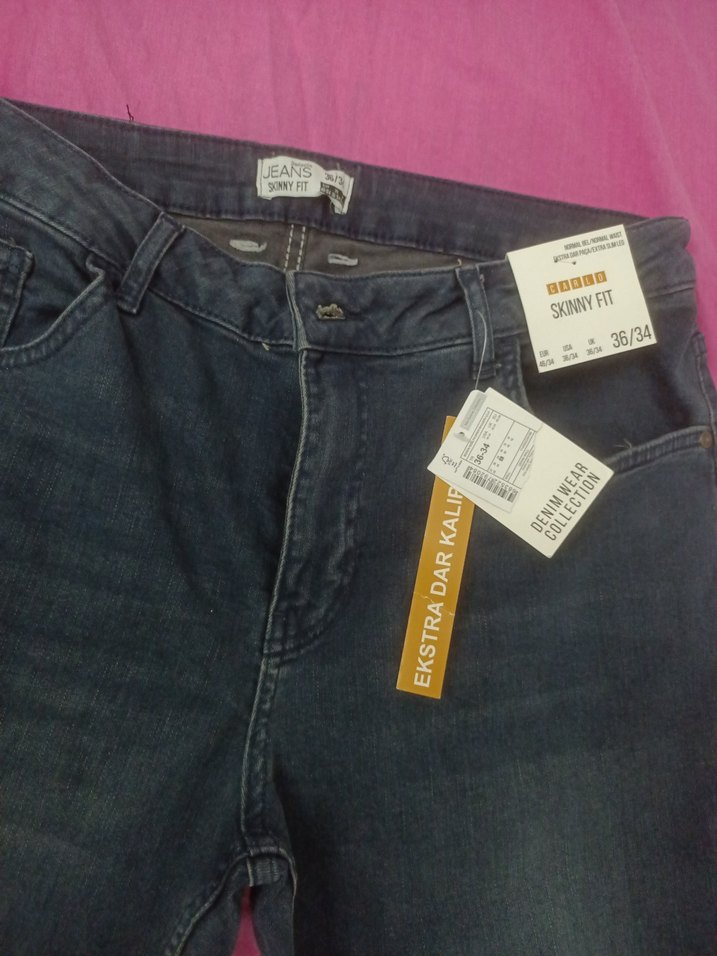 DeFacto Carlo Skinny Fit Erkek Jean - Görsel 5