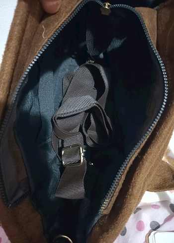 Zincir Detaylı Siyah Parlak Kadın Clutch Çanta - Görsel 8