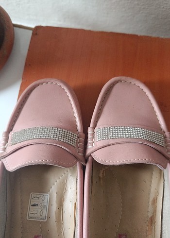 Pudra Deri Tokalı Kadın Babet 37 NUMARA - Görsel 4