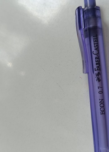 FABER CASTELL MOR UÇLU KALEM 0.7 - Görsel 2