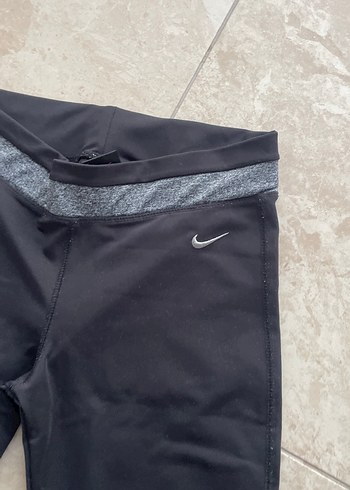 Nike Siyah Kadın Spor Tayt - Belli Detaylı