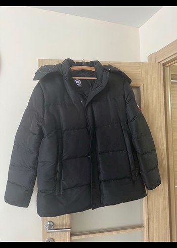 Canada Goose Düğmeli Siyah Erkek  Mont - Görsel 4