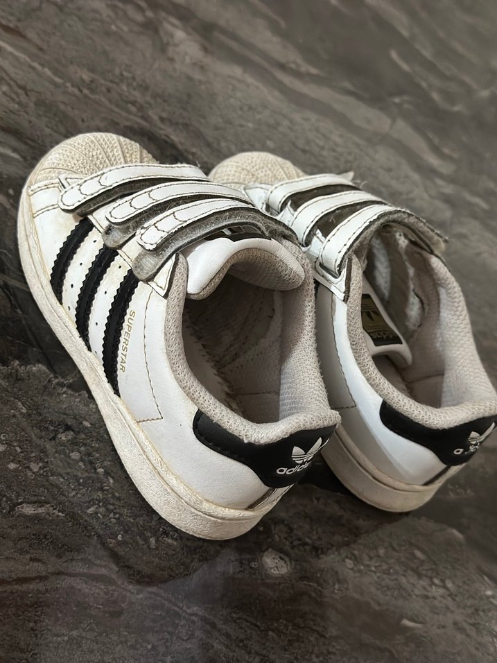 Beyaz Adidas Süperstar Erkek Çocuk Spor Ayakkabısı - Görsel 2