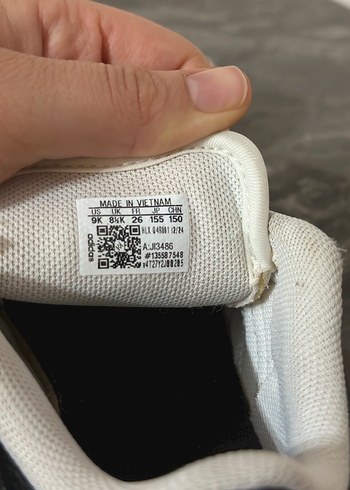 Beyaz Erkek Çocuk Adidas Spor Ayakkabı - Görsel 4