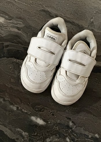 Beyaz Erkek Çocuk Adidas Spor Ayakkabı - Görsel 3