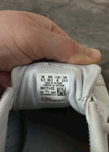 Beyaz Puma Kadın Spor Ayakkabı - Görsel 3