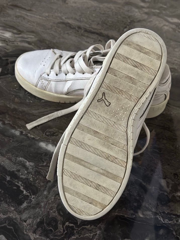 Beyaz Puma Kadın Spor Ayakkabı - Görsel 5