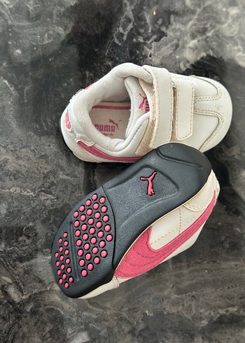 Kız Çocuk Beyaz Puma Spor Ayakkabı - Görsel 3