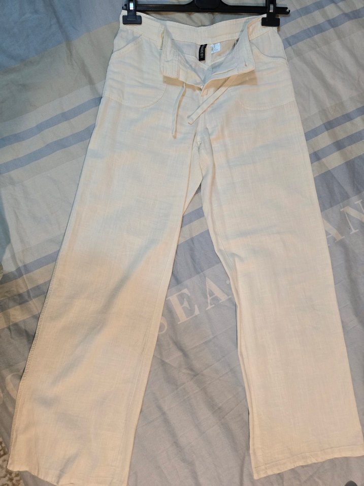 keten pantolon - Görsel 2