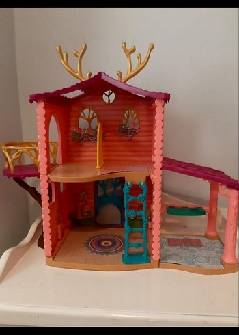 Renkli Pembe Enchantimals Oyuncak Ev - Görsel 3