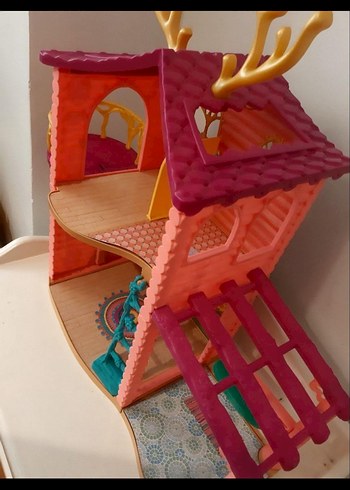 Renkli Pembe Enchantimals Oyuncak Ev - Görsel 2