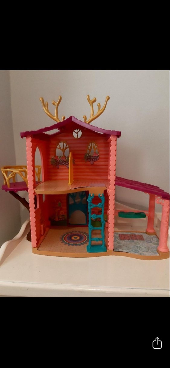 Renkli Pembe Enchantimals Oyuncak Ev - Görsel 3