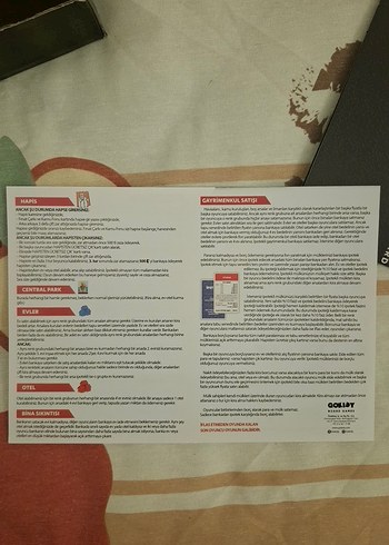 Emlak City Emlak Ticareti Masa Oyunu - Görsel 5