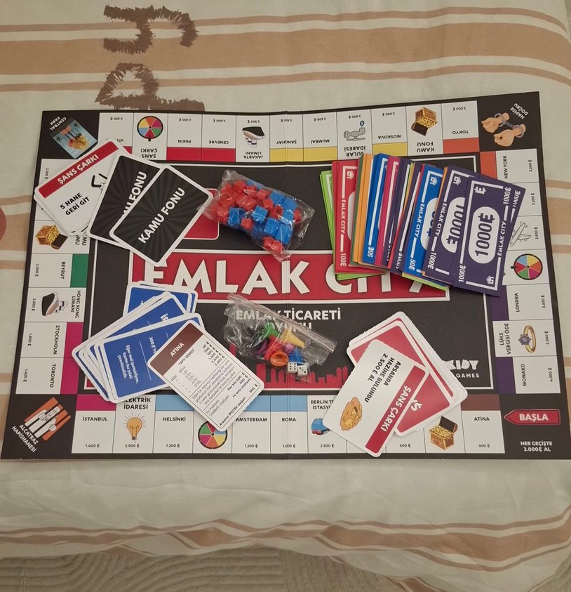Emlak City Emlak Ticareti Masa Oyunu - Görsel 3