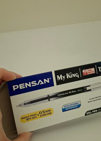 Pensan Siyah Jel Kalem Seti - Görsel 2