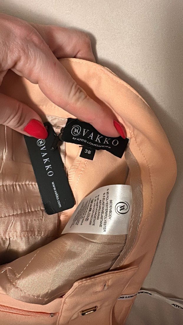 Vakko Atos Lombardini imzalı Pantolon - Görsel 5