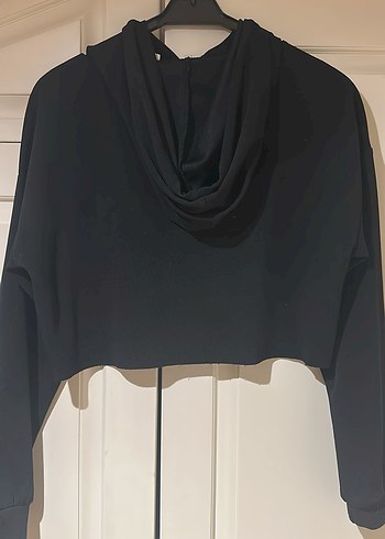 Koton Crop Sweatshirt - Görsel 3