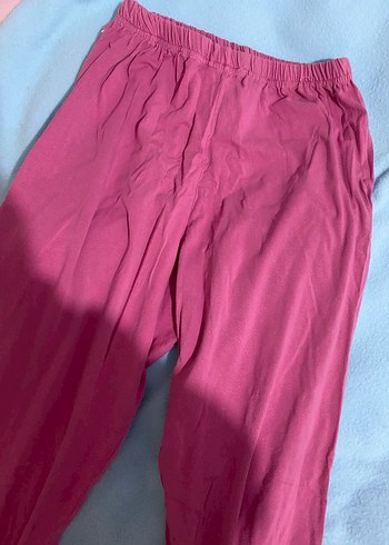 Pembe Normal Boy Rahat Kesim Kadın Pijama - Görsel 2