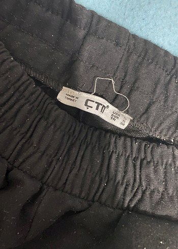 Siyah Baskılı Kadın Jogger Eşofman Altı - Görsel 2